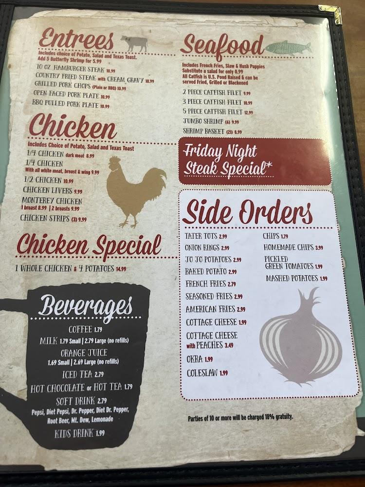 Parkview Restaurant Menu image 3
